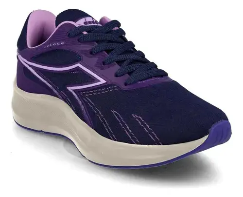 Tênis de Treino Diadora Marinho e Roxo Feminino