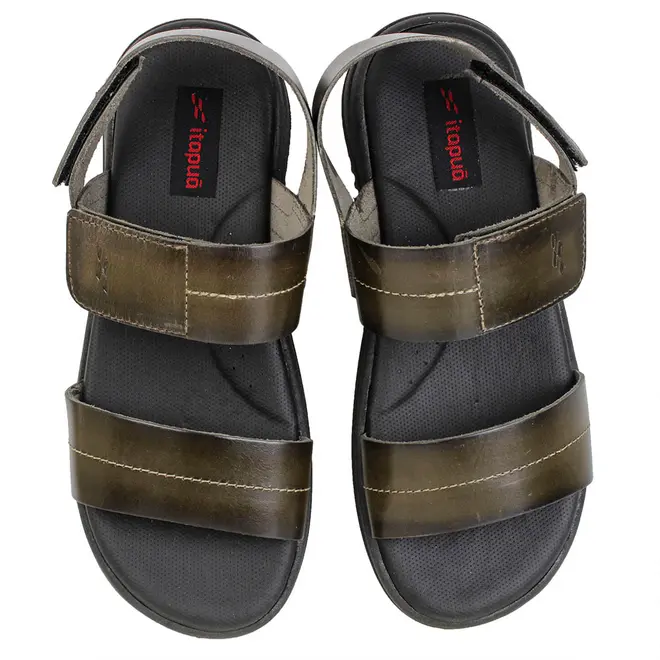 Sandália Itapuã Flat Marrom Masculino