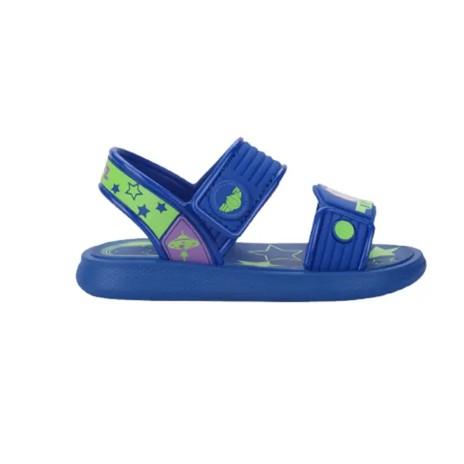 Sandália Flats Grendene Kids Buzz Lightyear Azul Infantil Masculina
