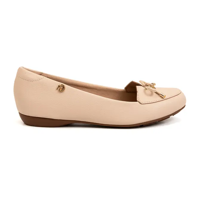 Sapato Mocassim Modare Creme Feminino