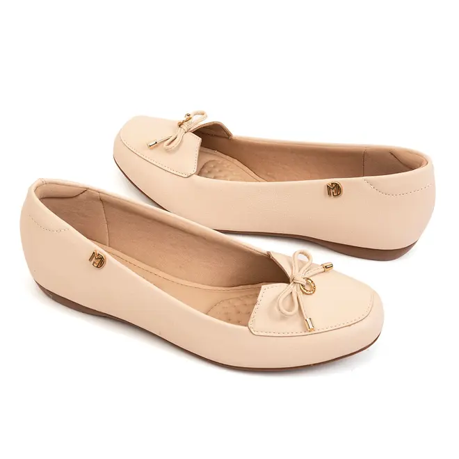 Sapato Mocassim Modare Creme Feminino