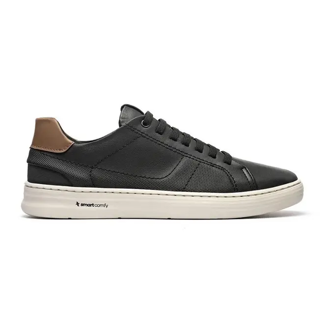 Tênis Casual Sola Caixa Strike Rock Preto Masculino