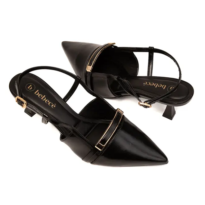 Sapato Scarpin Bebecê Preto Feminino