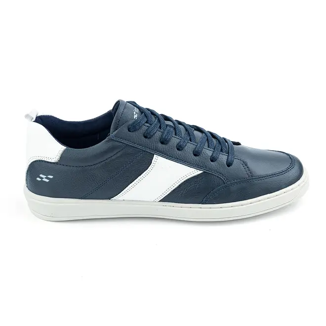 Sapatênis Itapuã Marinho e Branco Masculino