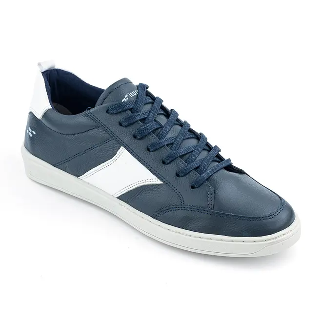 Sapatênis Itapuã Marinho e Branco Masculino