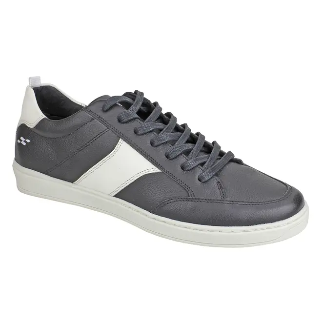 Tênis Casual Slip On Itapuã Preto e Branco Masculino