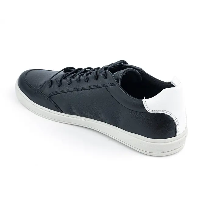 Tênis Casual Slip On Itapuã Preto e Branco Masculino