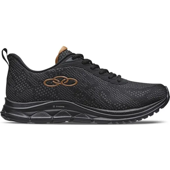 Tênis de Corrida Olympikus Citrus Preto Feminino