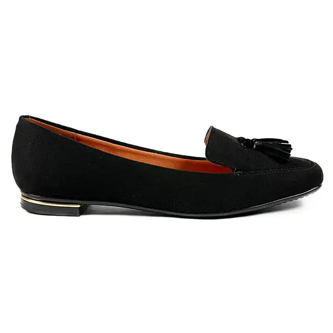 Sapato Mocassim Feminino Vizzano - Preto