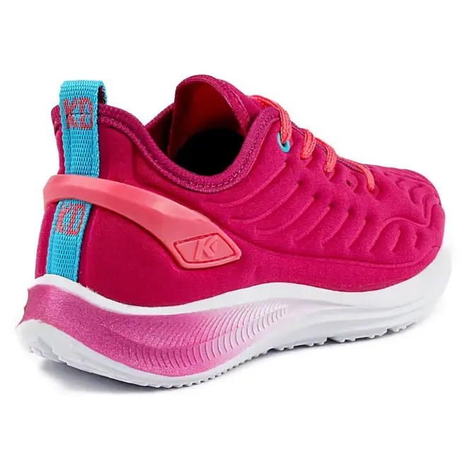 Tênis Esportivo Treino Kidy Rosa e Roxo Infantil