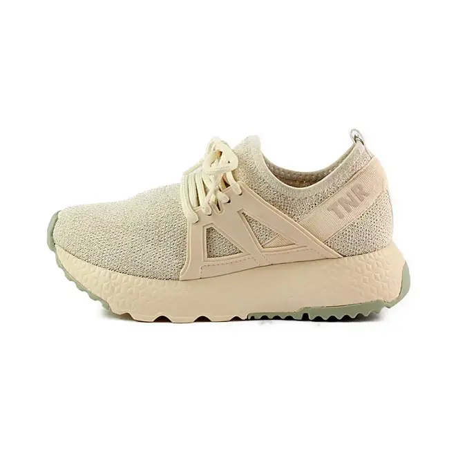 Tênis Casual Jogging Tanara - Baunilha
