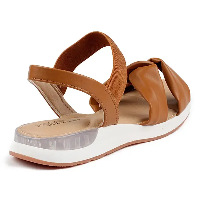 Sandália Flatform Modare - Camel