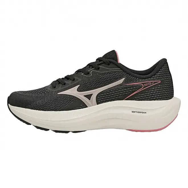 Tênis de Treino Mizuno Virtue 2 Preto e Rosa Feminino