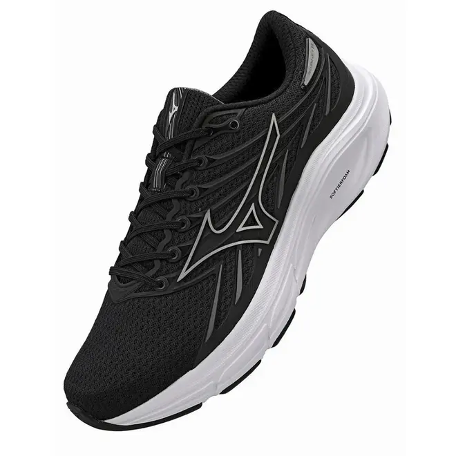 Tênis de Treino Preto e Prata Mizuno Masculino