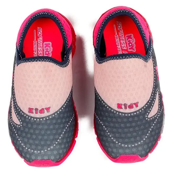 Tênis Casual Infantil Feminino Kidy - Marinho/Pink