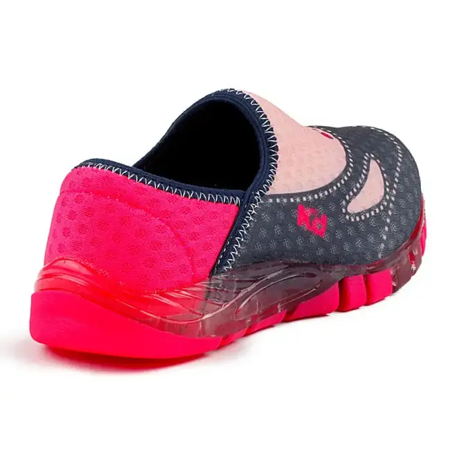 Tênis Casual Infantil Feminino Kidy - Marinho/Pink