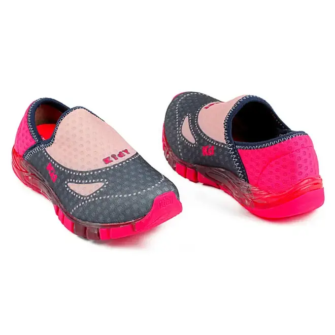 Tênis Casual Infantil Feminino Kidy - Marinho/Pink