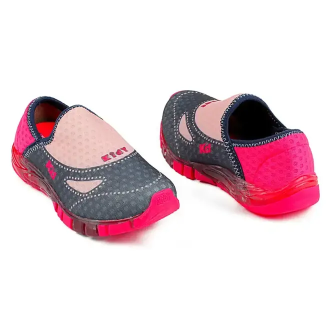 Tênis Casual Infantil Feminino Kidy - Marinho/Pink