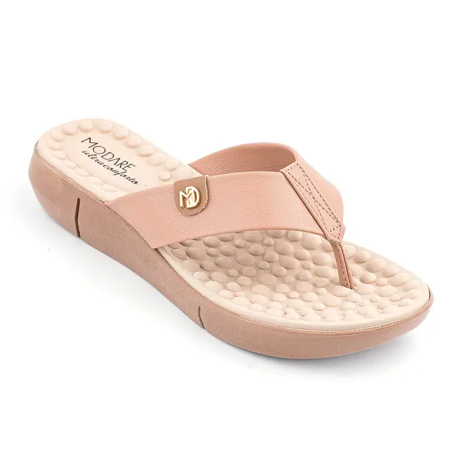 Tamanco Rasteira Modare Nude Feminino