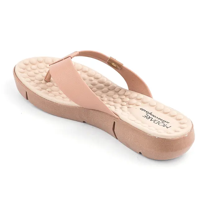 Tamanco Rasteira Modare Nude Feminino