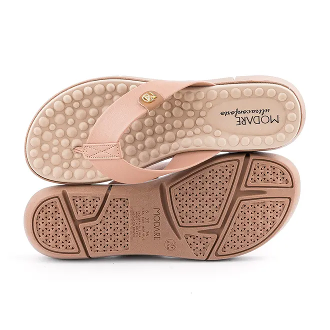 Tamanco Rasteira Modare Nude Feminino