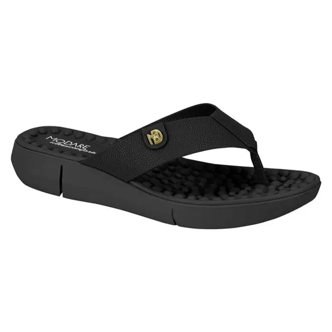Tamanco Anabela Modare Preto Feminino