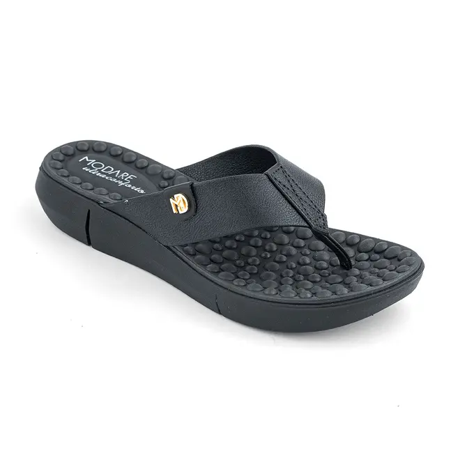Tamanco Anabela Modare Preto Feminino