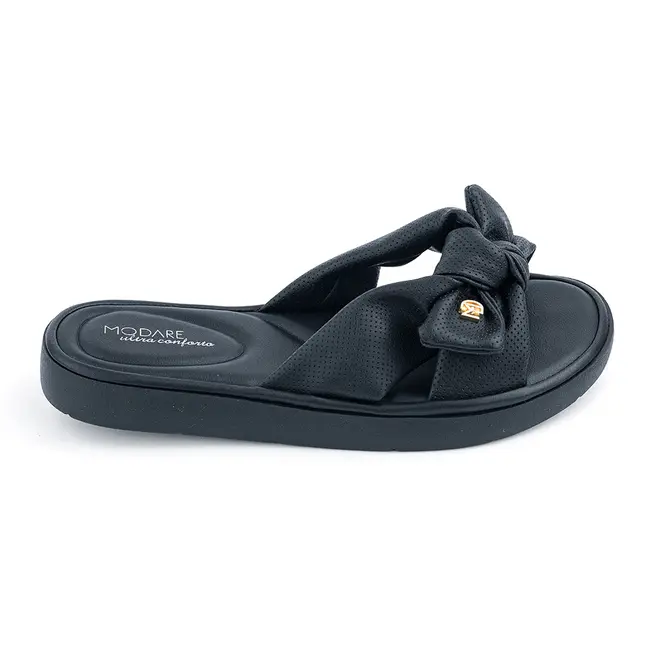 Tamanco Rasteira Modare Preto Feminino