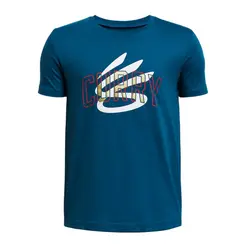 Camiseta Infantil Under Armour Curry Logo