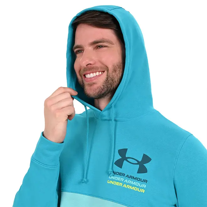 Moletom Masculino Under Armour Rival Terry Colorblock