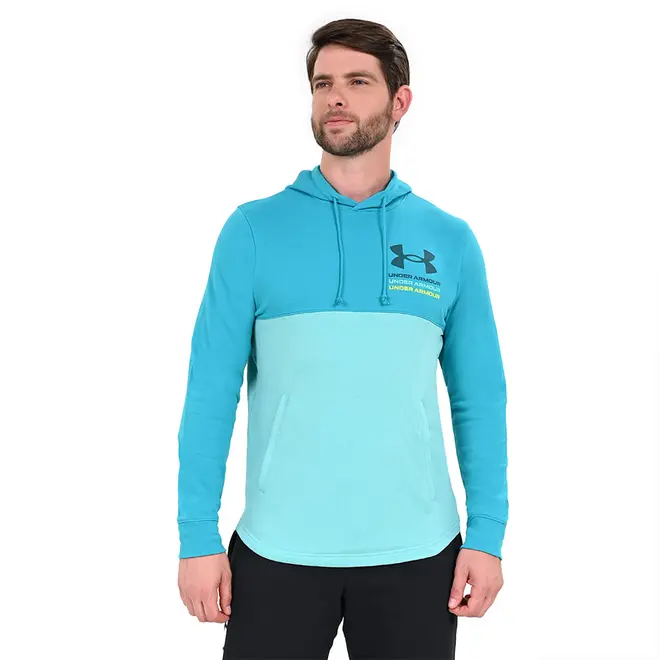 Moletom Masculino Under Armour Rival Terry Colorblock