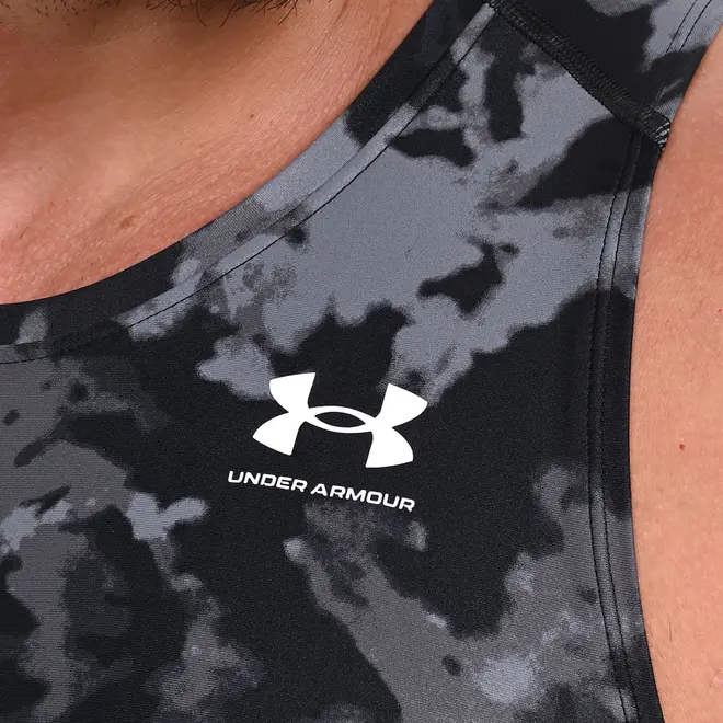 Regata de Compressão Masculina Under Armour HeatGear Iso-Chill Printed
