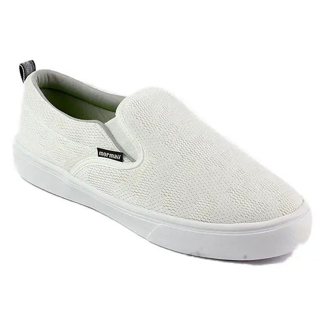 Tênis Mormaii Slip On Casual Easy Branco Masculino