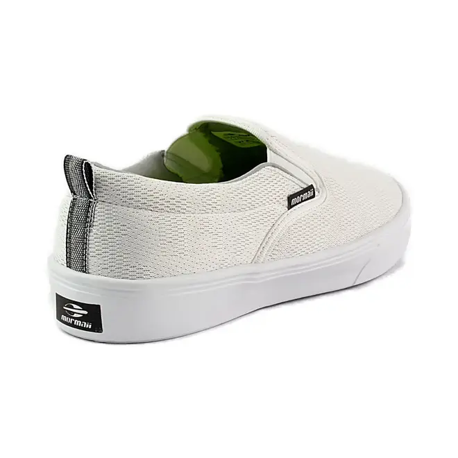 Tênis Mormaii Slip On Casual Easy Branco Masculino