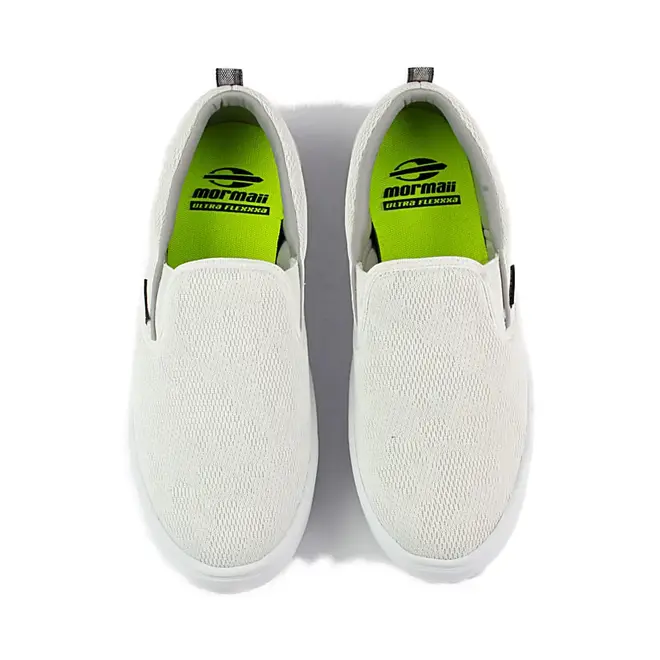 Tênis Mormaii Slip On Casual Easy Branco Masculino