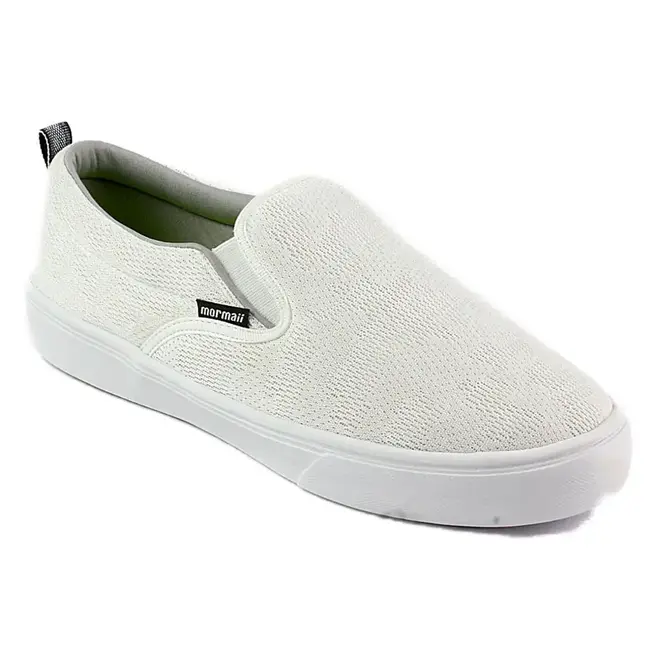 Tênis Mormaii Slip On Casual Easy Branco Masculino