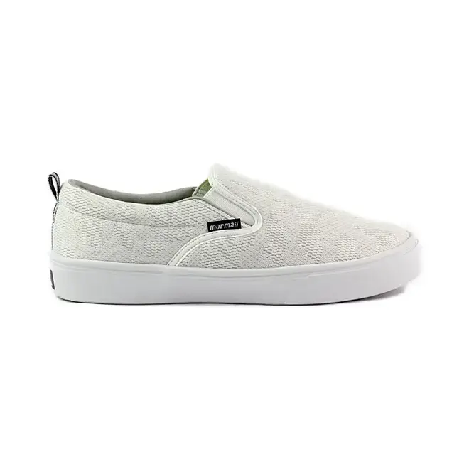 Tênis Mormaii Slip On Casual Easy Branco Masculino
