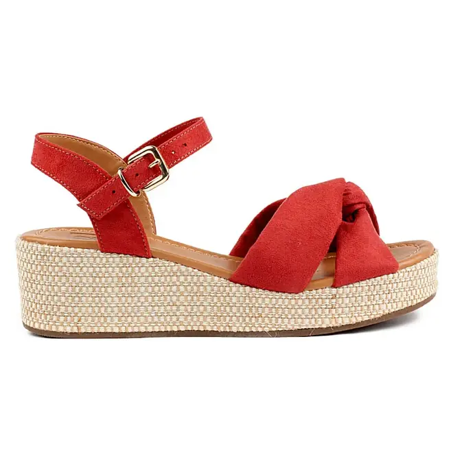 Sandália Flatform Bebecê - Rosa Antigo