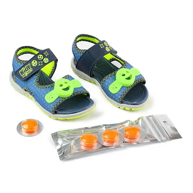 Sandália Papete Infantil Masculina Kidy Protect - Azul