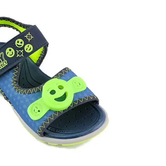 Sandália Papete Infantil Masculina Kidy Protect - Azul