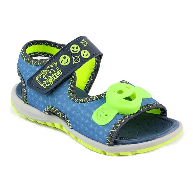 Sandália Papete Infantil Masculina Kidy Protect - Azul