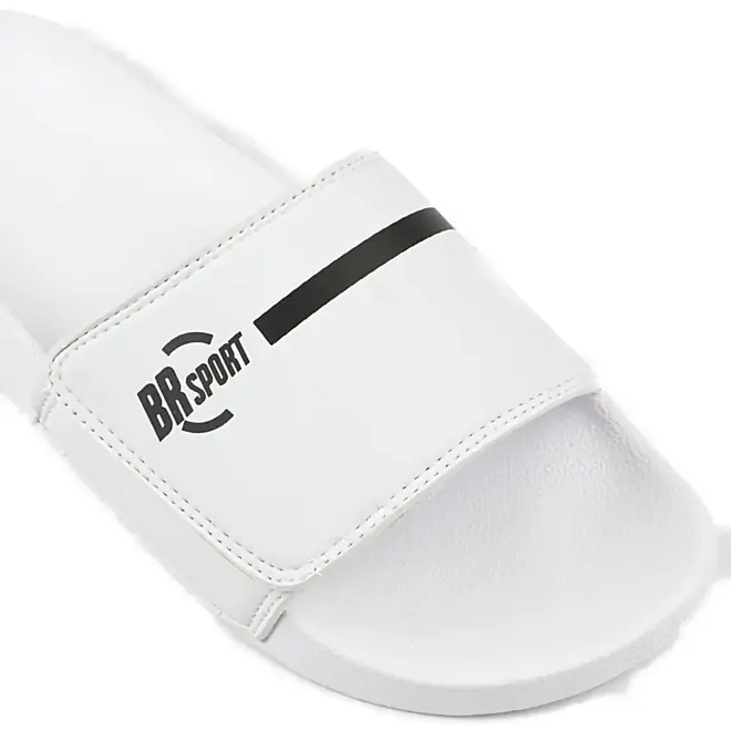 Chinelo Slide Masculino Brsports Branco