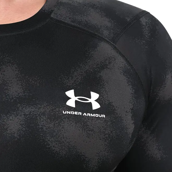 Camiseta de Compressão Masculina Under Armour HeatGear Armour Printed