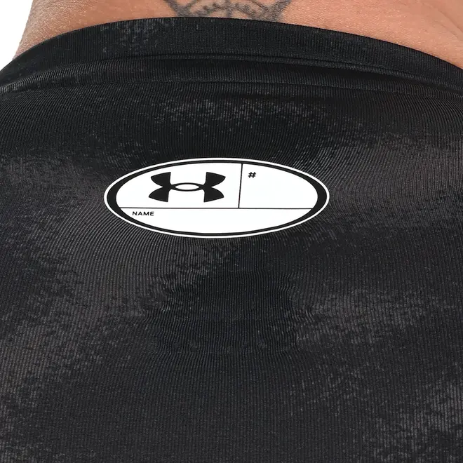 Camiseta de Compressão Masculina Under Armour HeatGear Armour Printed