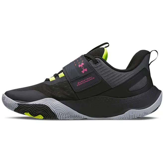 Kit 1 Tênis de Basquete Masculino Under Armour Buzzer SE e 1 Pct com 3 pares de Meia cano alto