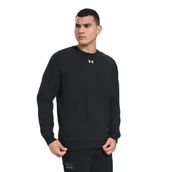 Blusa Manga Longa de Treino Masculina Under Armour Rival Flee Crew