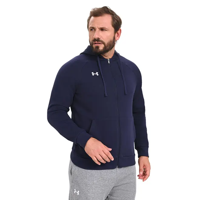 Moletom Masculino Under Armour Rival Fleece Full Zip