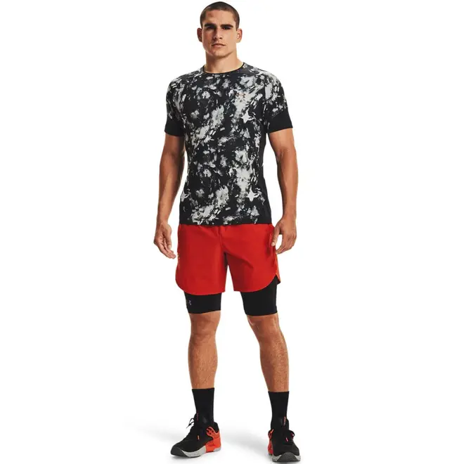 Camiseta de Compressão Masculina Under Armour Rush Print
