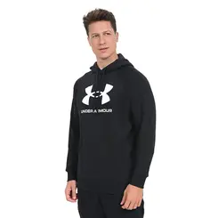 Blusa Masculina Under Armour Rival Fleece Hoodie Big Logo