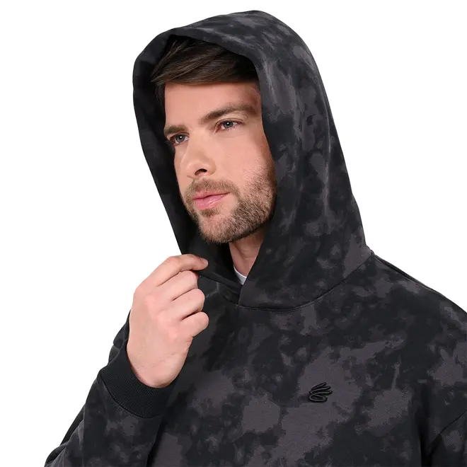 Moletom Masculino Under Armour Curry Acid Wash